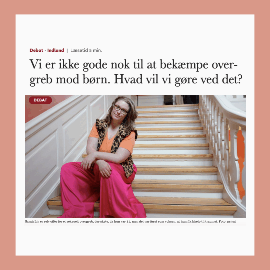 sarah liv vangsgaard winge - forbandet barndom